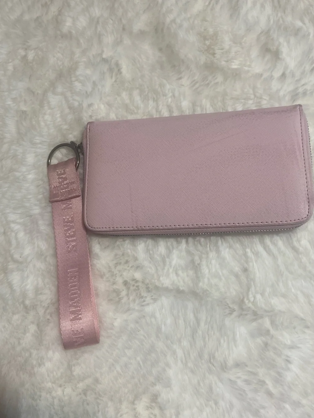Steve Madden Pink Wristlet Clutch
